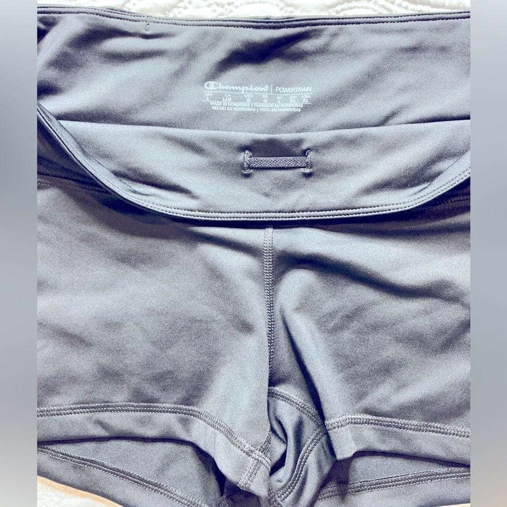 Champion Women's Black Athletic Shorts size L - Picture 8 of 8